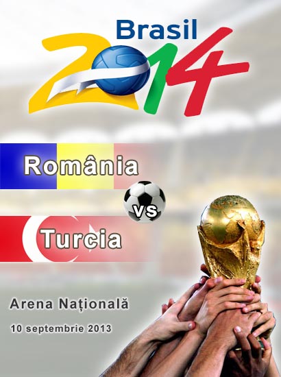 Preliminarii CM 2014: Romania - Turcia, 10 septembrie, ora 21:00, Antena 1 Preliminarii CM 2014: Romania - Turcia, 10 septembrie, ora 21:00, Antena 1