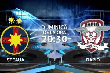 Liga I 2014/2015 | Etapa a 18-a | Steaua - Rapid (Duminica, ora 20:30, Digi 1 & Look TV) Liga I 2014/2015 | Etapa a 18-a | Steaua - Rapid (Duminica, ora 20:30, Digi 1 & Look TV)