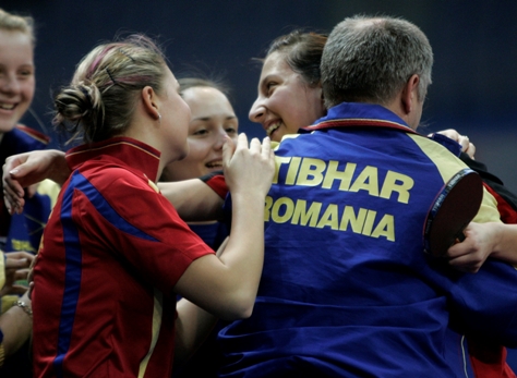 Echipa feminină de tenis de masă joacă de la ora 16, pentru titlul european Echipa feminină de tenis de masă joacă de la ora 16, pentru titlul european